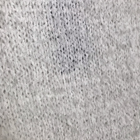 Cable & Gauge XLarge White Sleeveless Sweater - Picture 5 of 7